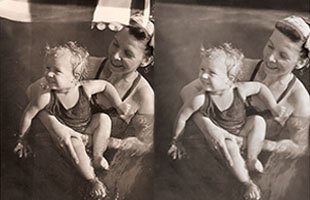 Image Restoration - Before and After
